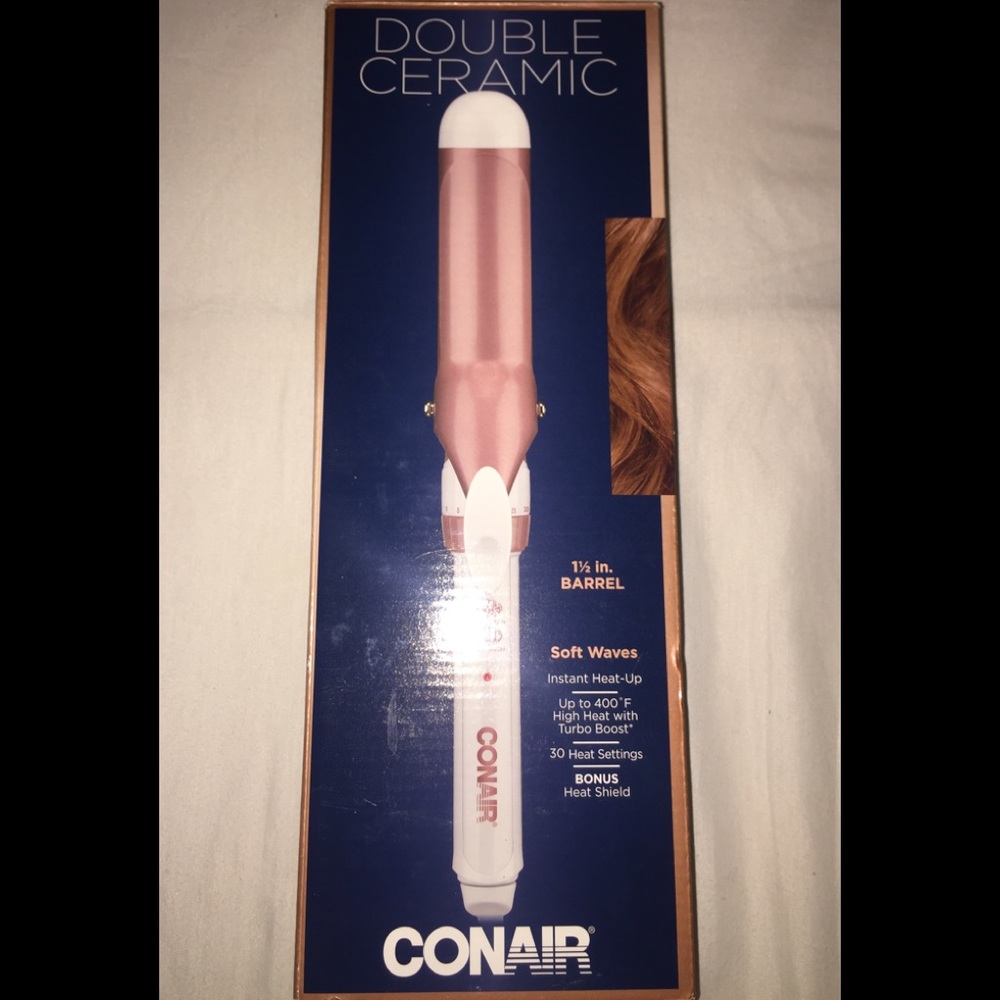 Conair double ceramic curling iron *Rose Gold*